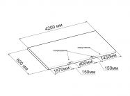 Уцінка. ПФ FAB Італія 4105 LU D2,5 Стелла Віолла (Вологостійка) 4200x600x39