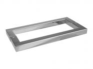 Ручка квадратна GIFF Glass 270 полірований хром