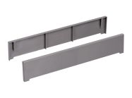 Полка-органайзер для мелочей выдвижная с доводчиком Virno Home 564*420*61 серый