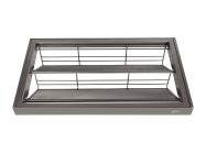 Полиця для взуття висувна з дотягувачем Virno Home 764*420*160 сірий