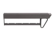 Вешалка для одежды верхнего крепления выдвижная с доводчиком Virno Home 425*134*54 серый