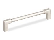 Ручка скоба GIFF 4/110/128 браш сатин нікель