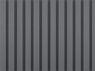 Стеновая панель МДФ Super Profil 117(104)x12х2800 Титан Гофти