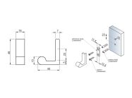 Крючок GIFF 15/102 графит
