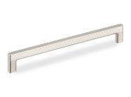 Ручка скоба GIFF 4/118/192 браш сатин нікель