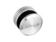 Точечный крепеж для стеклянных ограждений, регулируемый без зенковки (отступ 10.5-12.5 мм), нерж.сталь, матовый