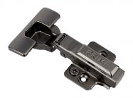 Петля накладна з дотягувачем Clip-on 3D GIFF PRIME d=35 H=0 чорний нікель