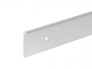 Заглушка стільниці торцева ліва U-закруглена GIFF 38х600 R-1 алюміній