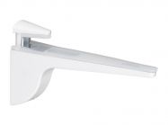 Кріплення для скляної полиці GIFF Ibis L=130 H=65 білий