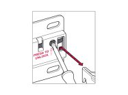 Монтажна планка для шафотримача 807 Hafele / Camar 60х70 (290.40.990)