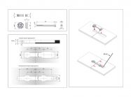 Стяжка K-TOP Italiana Ferramenta для плит и столешниц толщиной от 10 мм (компл.- 2 шт)