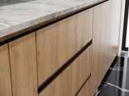 Ручка-профиль врезная Virno Lines 414 L=3000 черный матовый