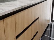 Ручка-профіль врізна Virno Lines 414/UP L=3000 чорний матовий