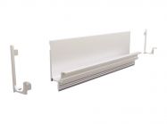 Заглушка до ручки-профілю Virno Lines 414/UP алюміній (пара)