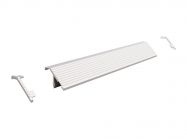 Ручка-профіль врізна Virno Lines 418 L=3000 алюміній