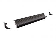 Ручка-профіль врізна Virno Lines 416 L=3000 чорний матовий