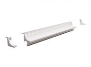 Заглушка до ручки-профілю Virno Lines 416 алюміній (пара)