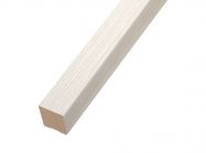 Рейка декоративная Super Profil 2529 МДФ 25х30х2800 Вудлайн Крем