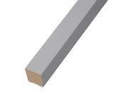 Рейка декоративна Super Profil 2529 МДФ 25х30х2800 Світло сірий