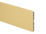 Уцінка. Планка цокольна Volpato L=4000 H=100 золото матове