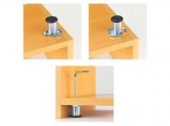 Опора регулируемая Camar 308 H=80 D=28 цинк (637.26.925)