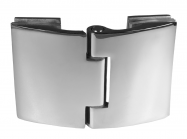 Петля 180* скло-скло GIFF Glass modern полірований хром