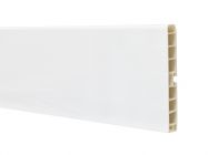 Уценка. Планка цокольная Volpato L=4000 H=100 белый глянец