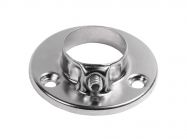 R-11/M Кріплення труби d=25 (сталь) ALVA фланець хром