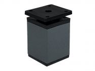 Опора регулируемая квадратная GIFF NA02-U Н=60 графит