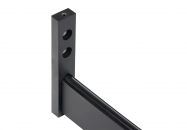 Штангодержатель универсальный Virno Home черный