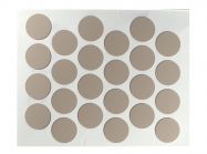 Заглушка мініфікса самоклейна Weiss d=20 капучино (24 шт) (2222)