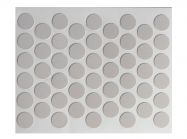 Заглушка конфирмата самоклеющаяся Weiss d=14 кашемир (50 шт) (702)