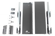 Выдвижной ящик GIFF PRIME FlatBox 3D L=400 H=116 графит