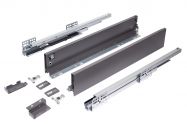 Висувний ящик GIFF PRIME FlatBox 3D L=500 H=84 графіт