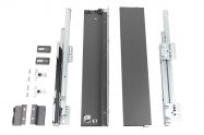 Висувний ящик GIFF PRIME FlatBox 3D L=500 H=84 графіт
