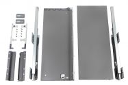Висувний ящик GIFF PRIME FlatBox 3D L=500 H=199 графіт