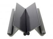 Кут до цоколю 90*-135* Volpato Н=100 чорний