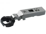 INTERMAT Петля швидкого монтажу для скляних дверей, накладна 95* (1.029.529)