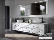 Компакт-плита 4200х649х12 мм L640 Мармур пароський (White core)(LuxeForm)