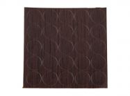 Заглушка конфирмата самоклеющаяся Folmag d=14 венге 343 (25 шт)