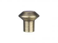 Ручка кнопка GIFF 3/301 браш антична бронза