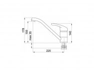 Змішувач Elleci Minerva Avena G51