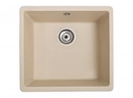 Мойка искусственный камень Solid Вега 440х420 капучино (под столешницу)