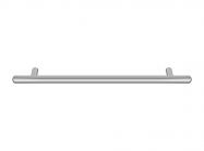 Ручка рейлінгова GIFF RE1008/192 L=272 RS матовий хром