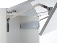 Підйомник Free Fold F4fo Hafele H=650-730 мм 5,8-11,6 кг сірі заглушки (372.37.543)