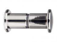 Ручка-кноб круглая AL GIFF Glass 269 полированный хром