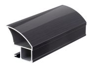 Вертикальний відкритий профіль Slider Avenue (венге глянець) L=5200