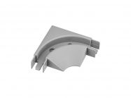 Кут накладний 90° колір світло-сірий (779950005)