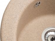 Мийка штучний камінь Solid Поні D475 латино беж (з отвором під змішувач)
