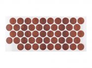 Заглушка конфірмата самоклеюча Weiss d=14 кальвадос (50 шт) (7059)